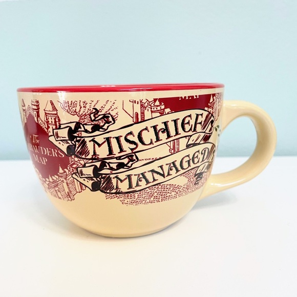 Harry potter the marauders map cup for soup or coffee - Picture 8 of 12